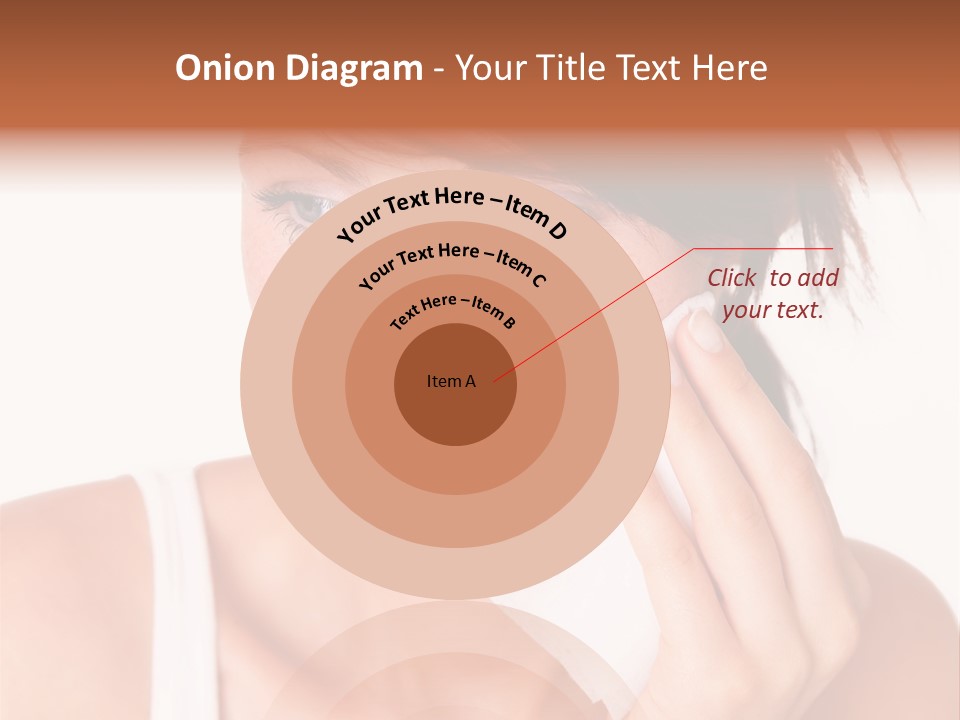 Clear Caucasian Removing PowerPoint Template