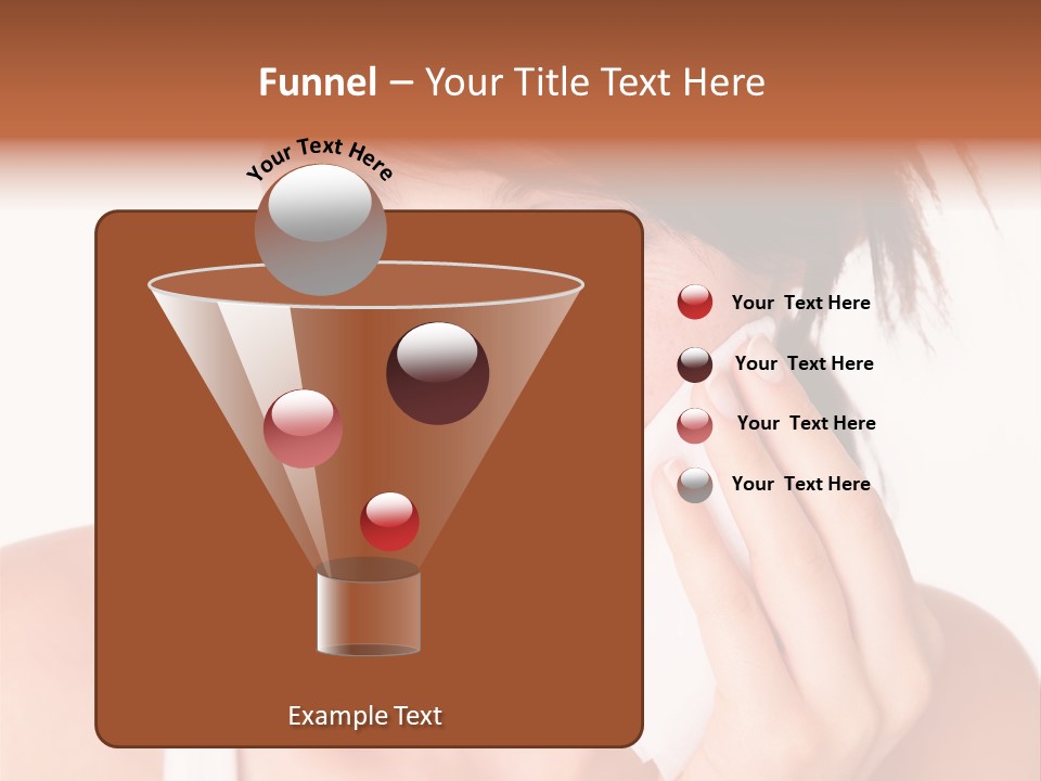 Clear Caucasian Removing PowerPoint Template