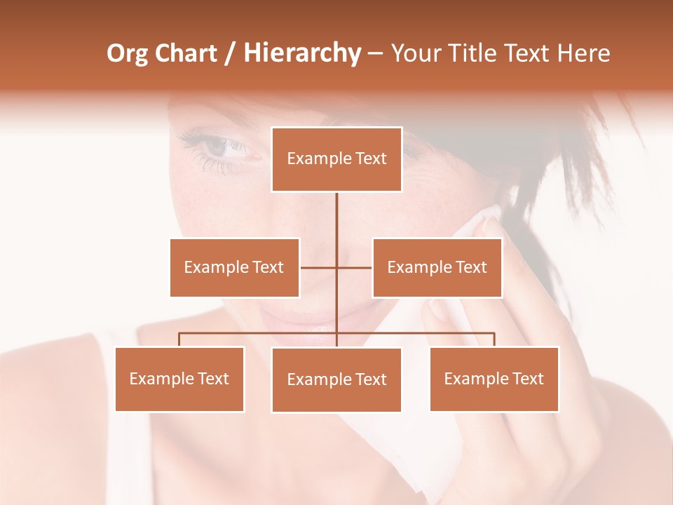 Clear Caucasian Removing PowerPoint Template