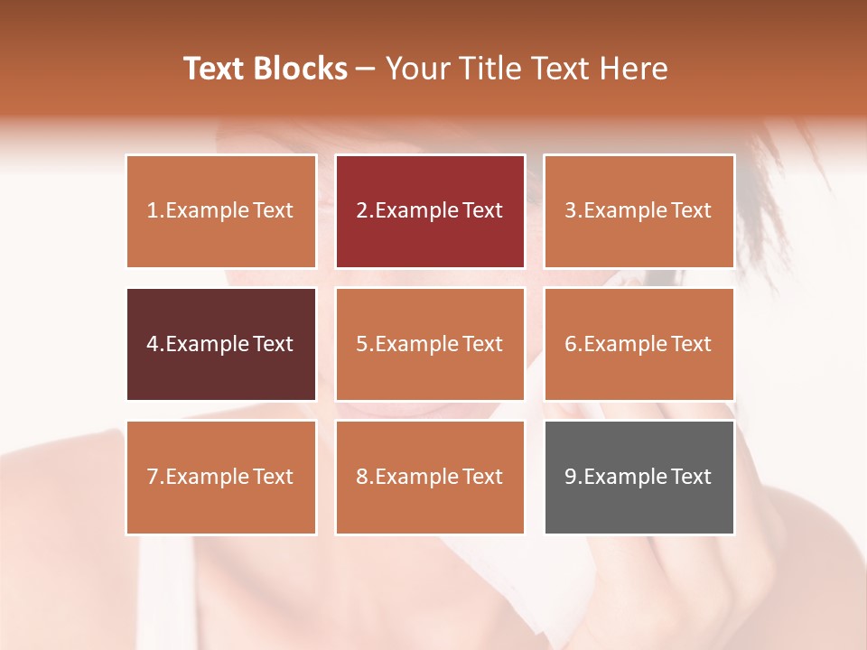 Clear Caucasian Removing PowerPoint Template