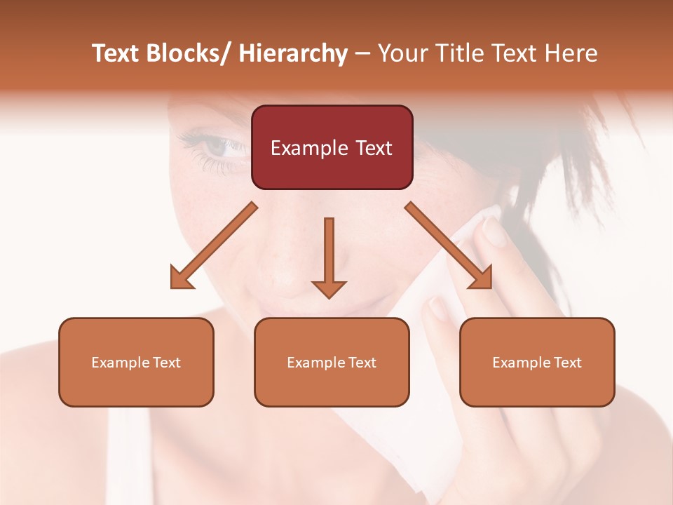 Clear Caucasian Removing PowerPoint Template