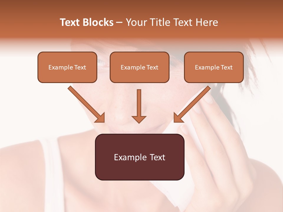 Clear Caucasian Removing PowerPoint Template