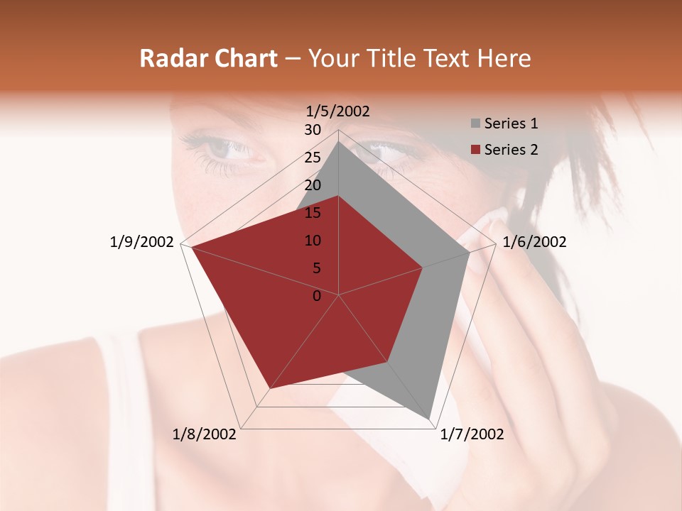 Clear Caucasian Removing PowerPoint Template