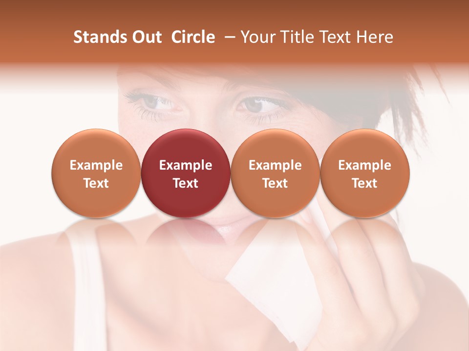 Clear Caucasian Removing PowerPoint Template