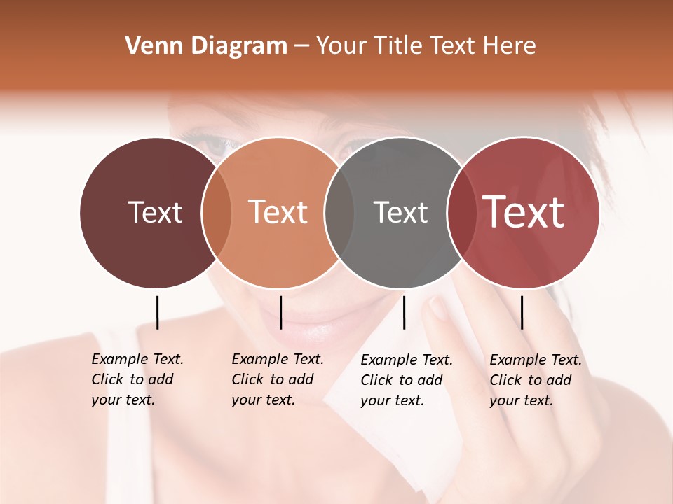Clear Caucasian Removing PowerPoint Template
