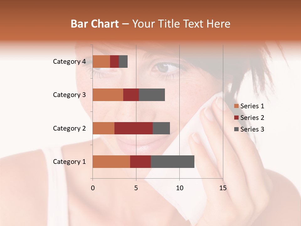Clear Caucasian Removing PowerPoint Template