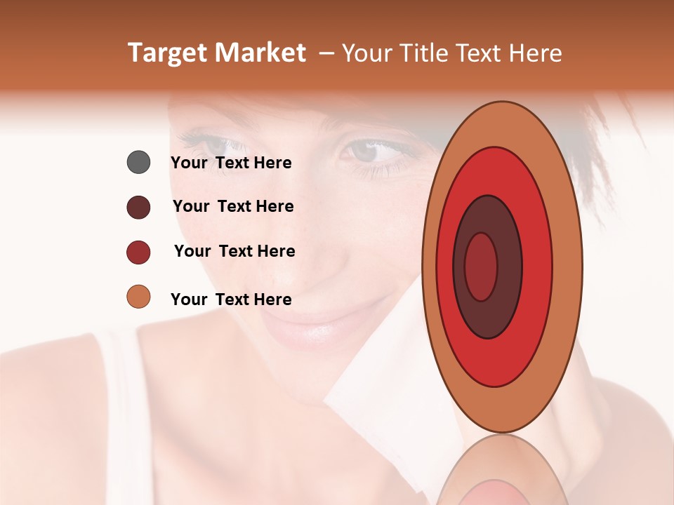 Clear Caucasian Removing PowerPoint Template