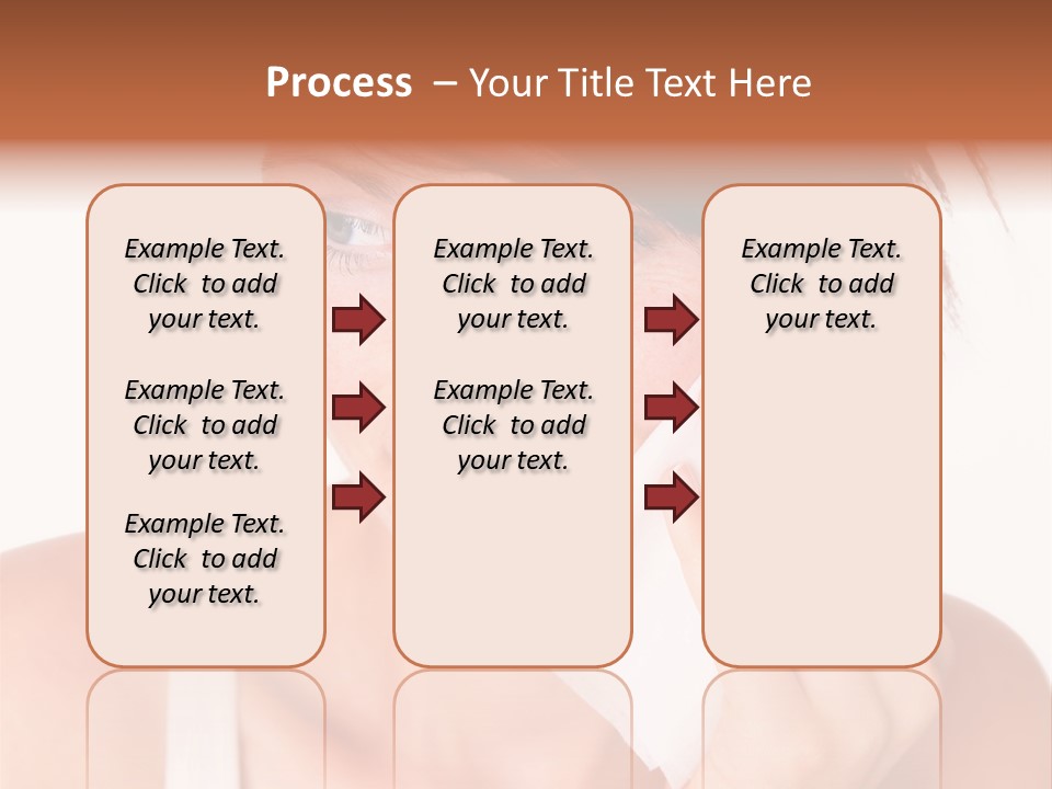 Clear Caucasian Removing PowerPoint Template