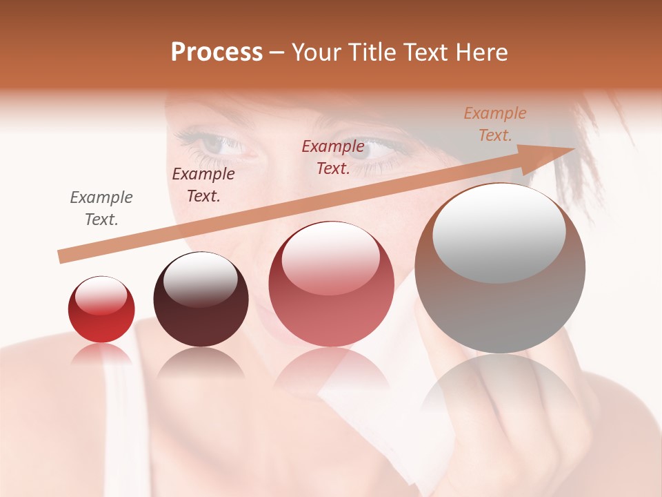Clear Caucasian Removing PowerPoint Template