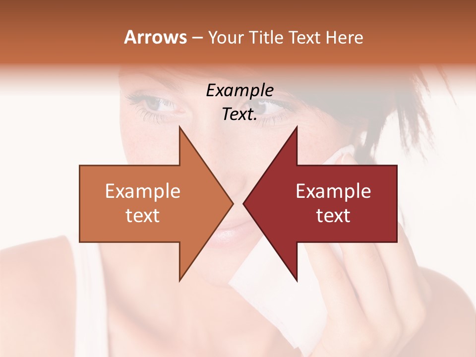 Clear Caucasian Removing PowerPoint Template