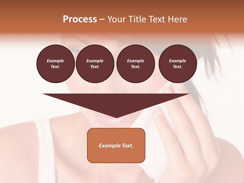 Clear Caucasian Removing PowerPoint Template