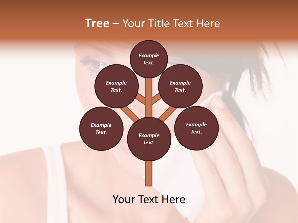 Clear Caucasian Removing PowerPoint Template