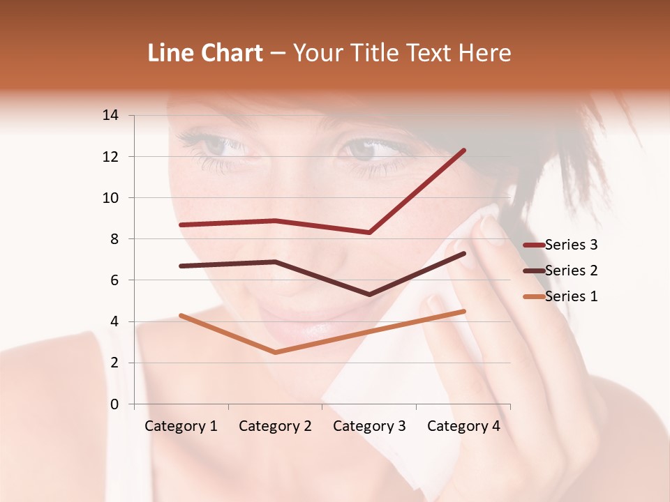 Clear Caucasian Removing PowerPoint Template