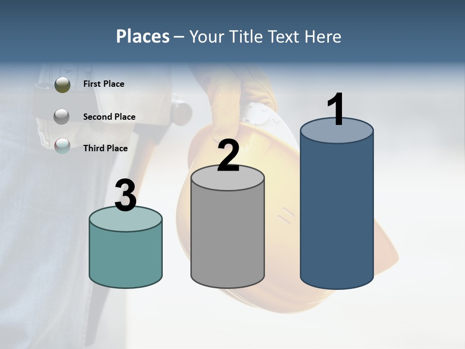 Professional Contractor Equipment PowerPoint Template