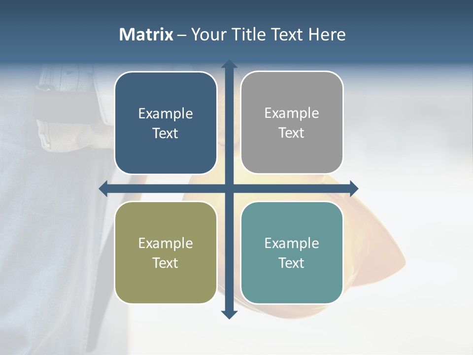 Professional Contractor Equipment PowerPoint Template
