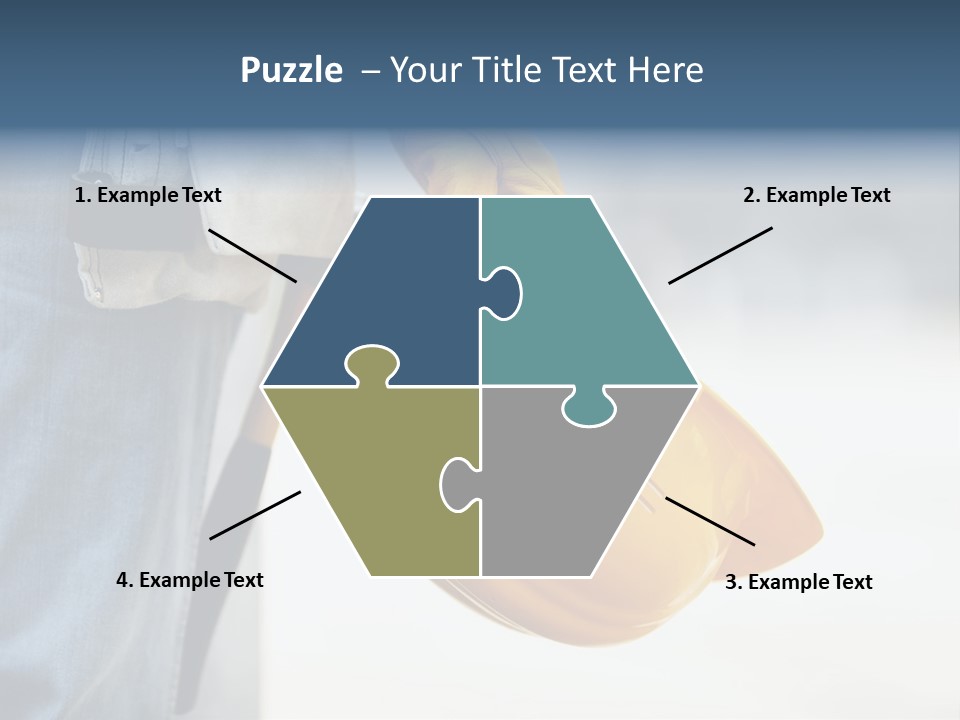 Professional Contractor Equipment PowerPoint Template