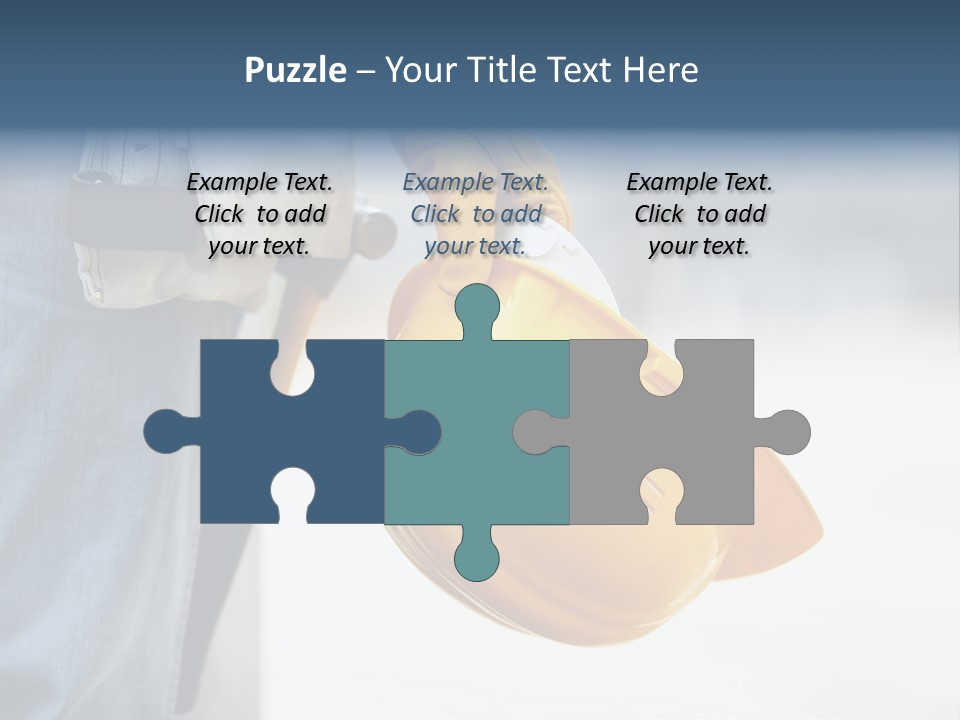 Professional Contractor Equipment PowerPoint Template