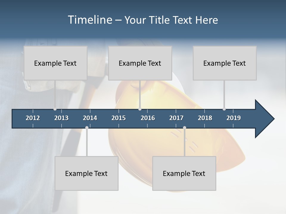 Professional Contractor Equipment PowerPoint Template