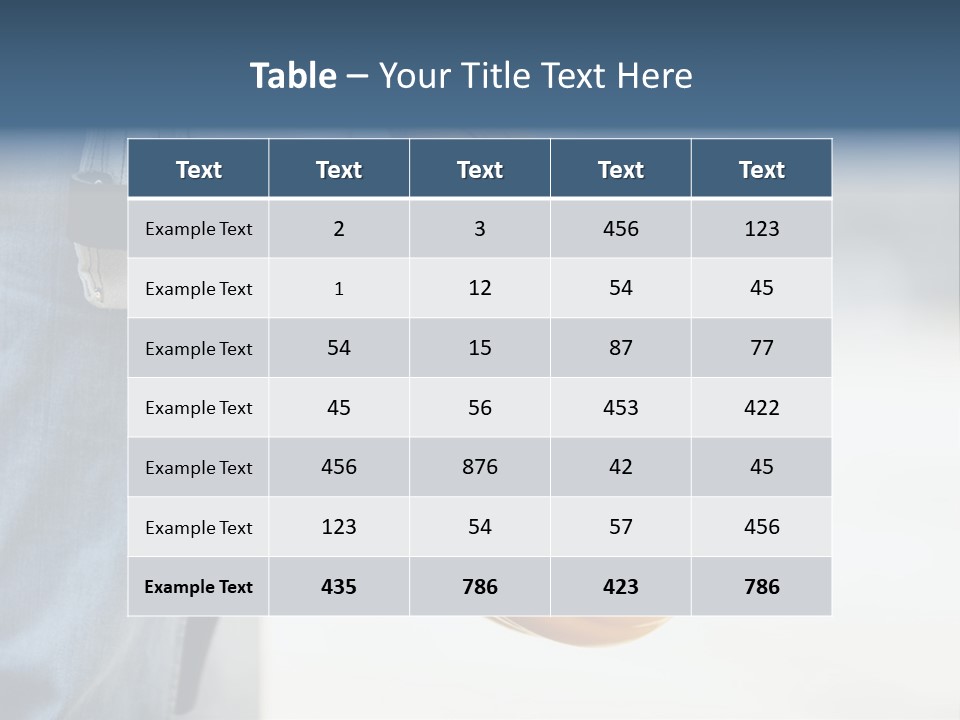 Professional Contractor Equipment PowerPoint Template