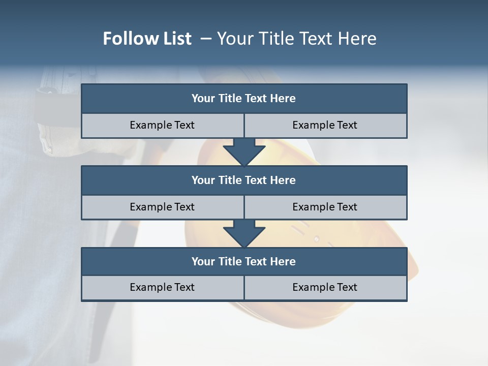 Professional Contractor Equipment PowerPoint Template