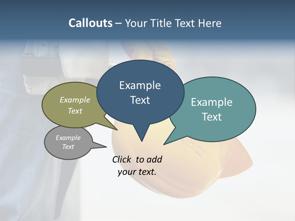 Professional Contractor Equipment PowerPoint Template