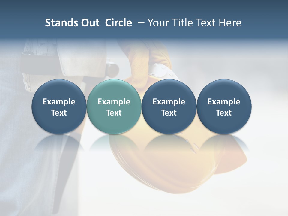 Professional Contractor Equipment PowerPoint Template