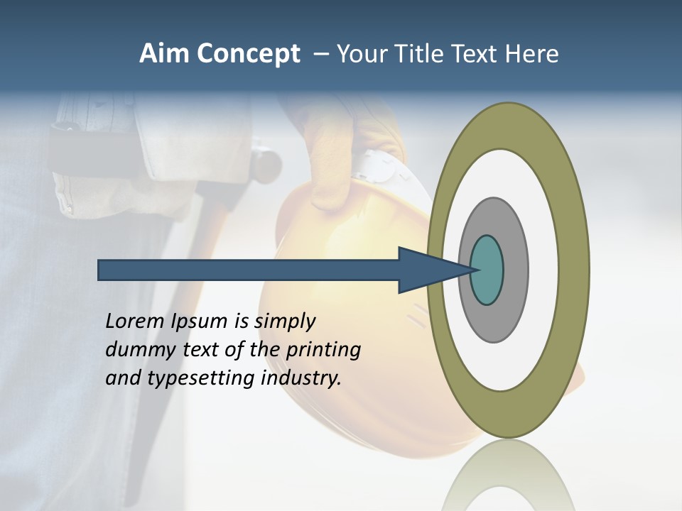 Professional Contractor Equipment PowerPoint Template