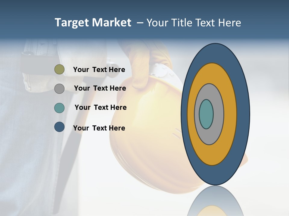 Professional Contractor Equipment PowerPoint Template