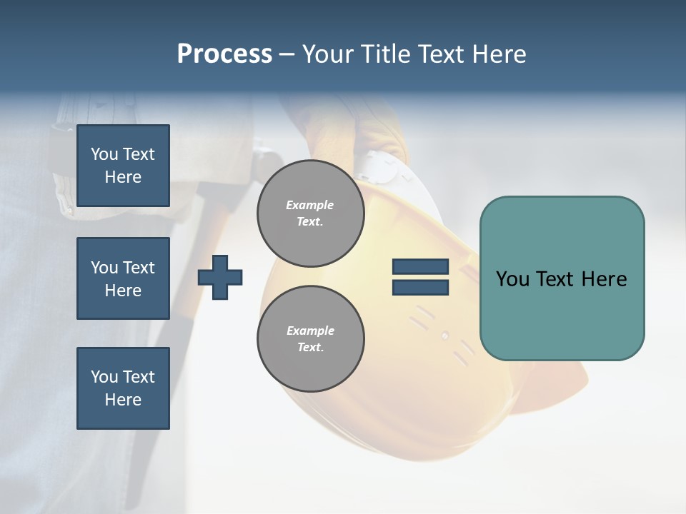 Professional Contractor Equipment PowerPoint Template