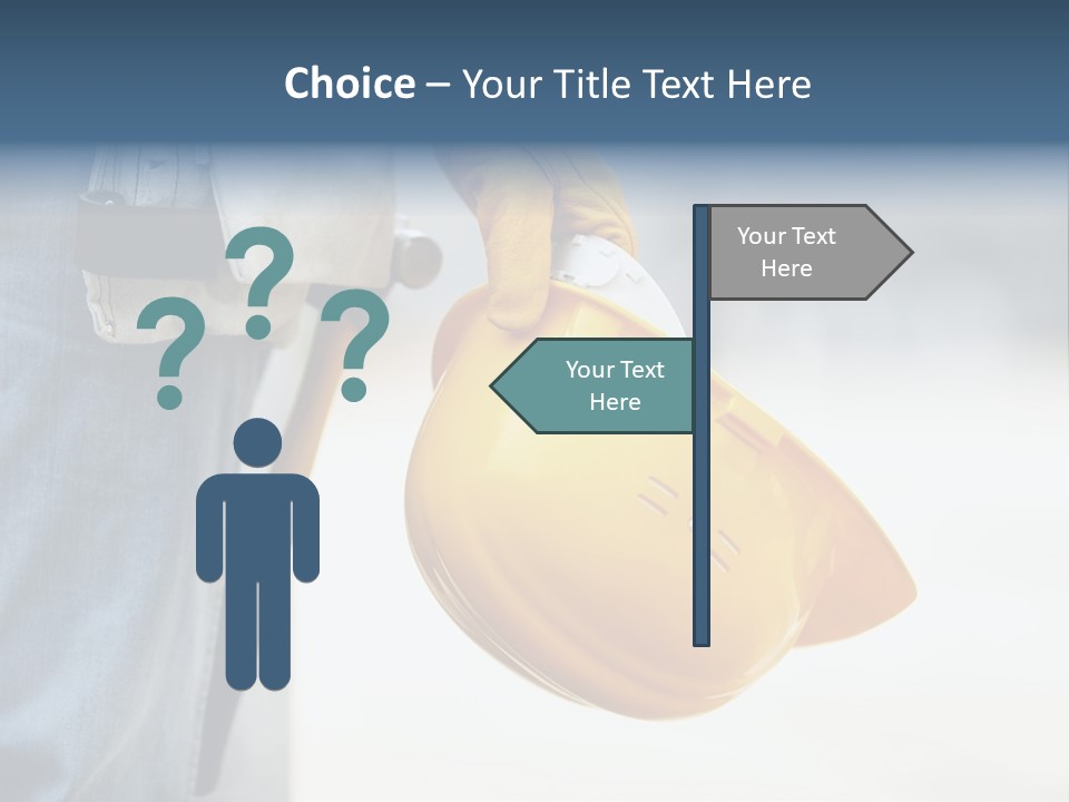 Professional Contractor Equipment PowerPoint Template