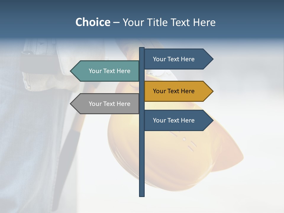 Professional Contractor Equipment PowerPoint Template