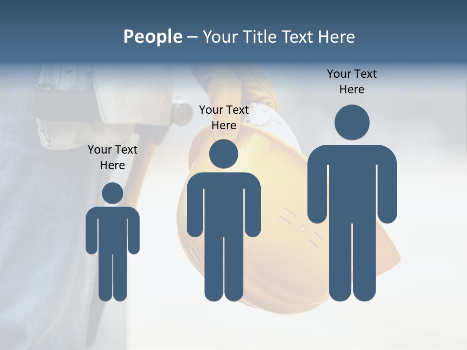 Professional Contractor Equipment PowerPoint Template