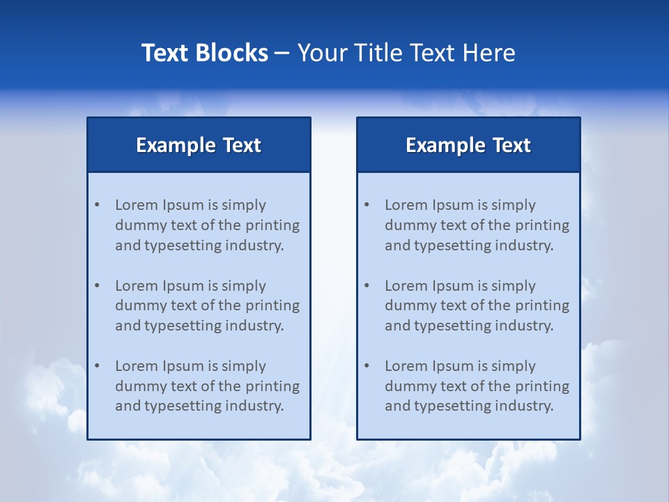 Beauty Sunrise Sunset PowerPoint Template