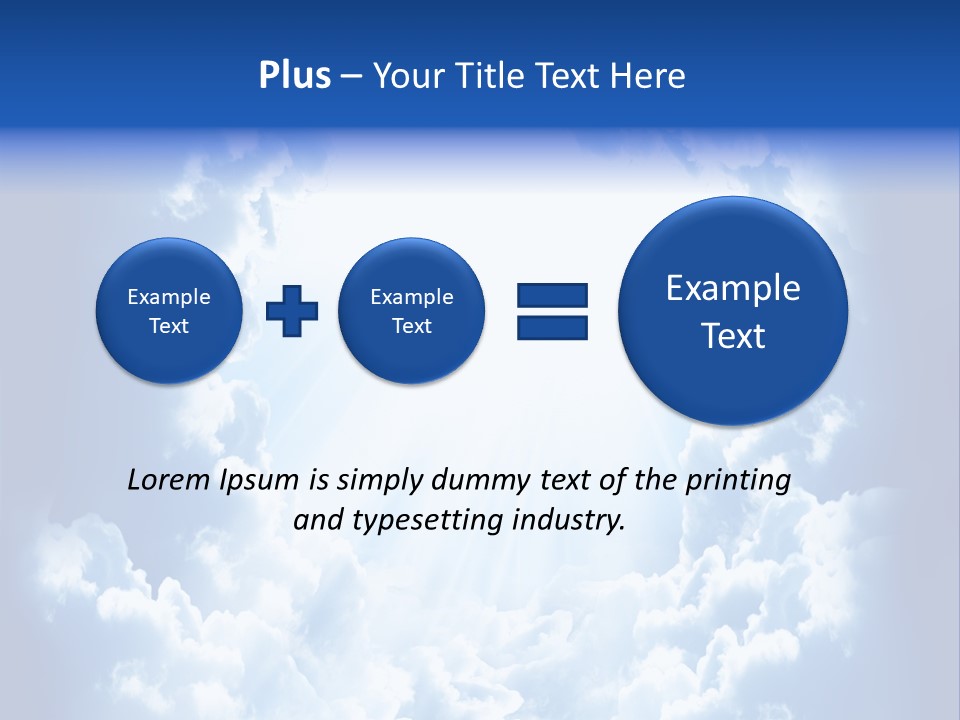 Beauty Sunrise Sunset PowerPoint Template