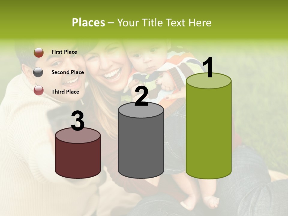 Casual Picture Happiness PowerPoint Template