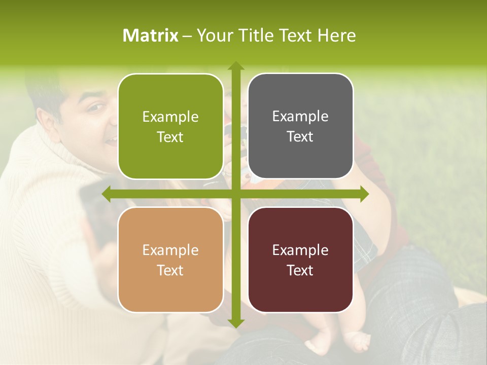 Casual Picture Happiness PowerPoint Template