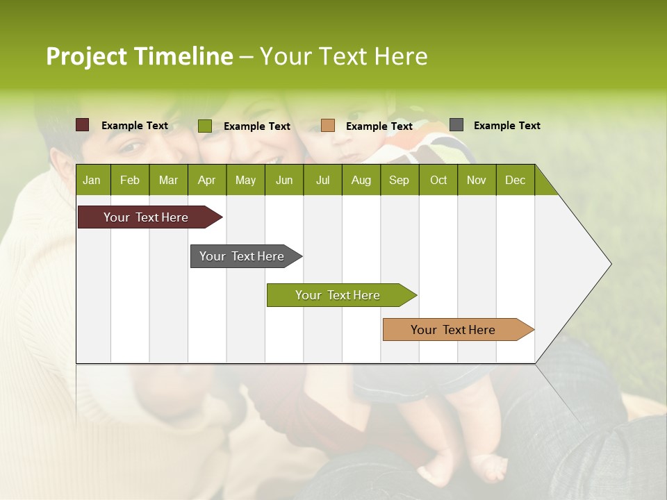 Casual Picture Happiness PowerPoint Template