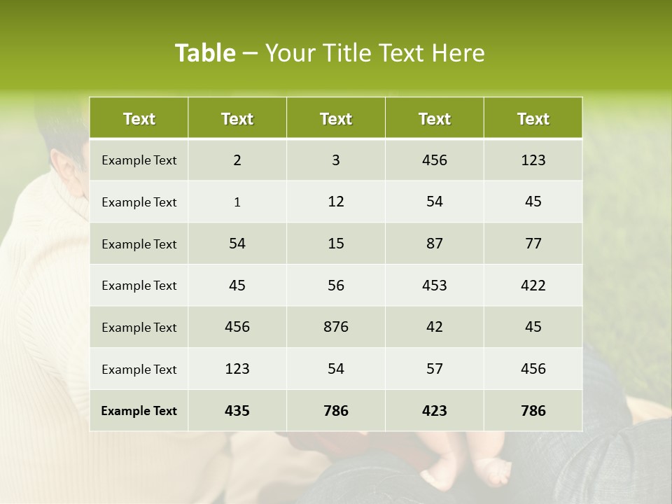 Casual Picture Happiness PowerPoint Template