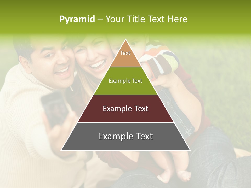 Casual Picture Happiness PowerPoint Template