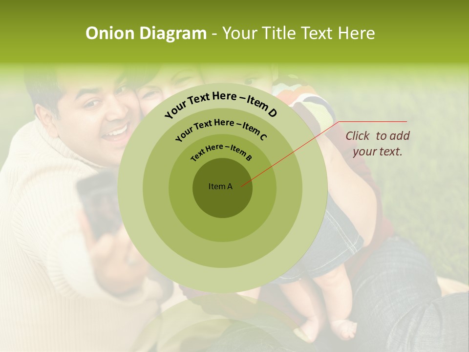 Casual Picture Happiness PowerPoint Template