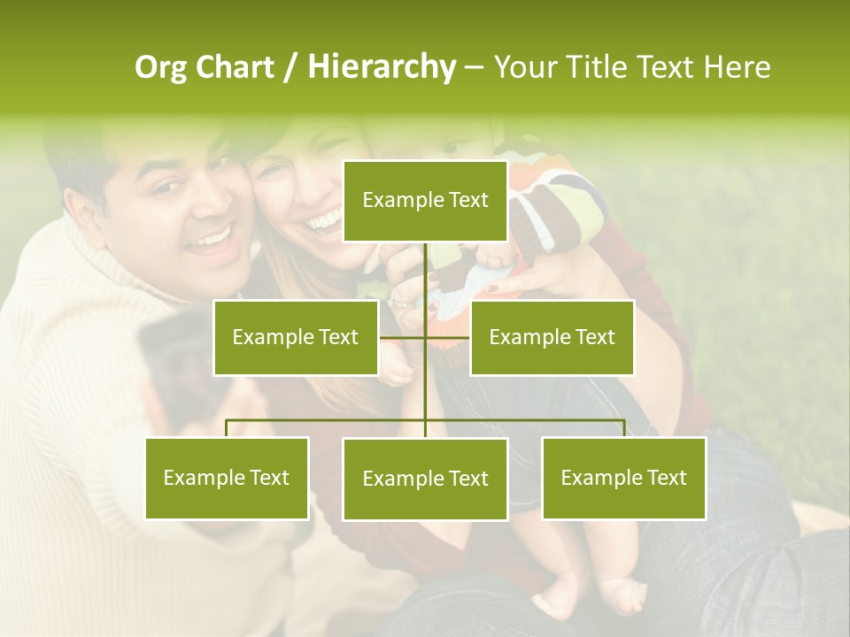 Casual Picture Happiness PowerPoint Template