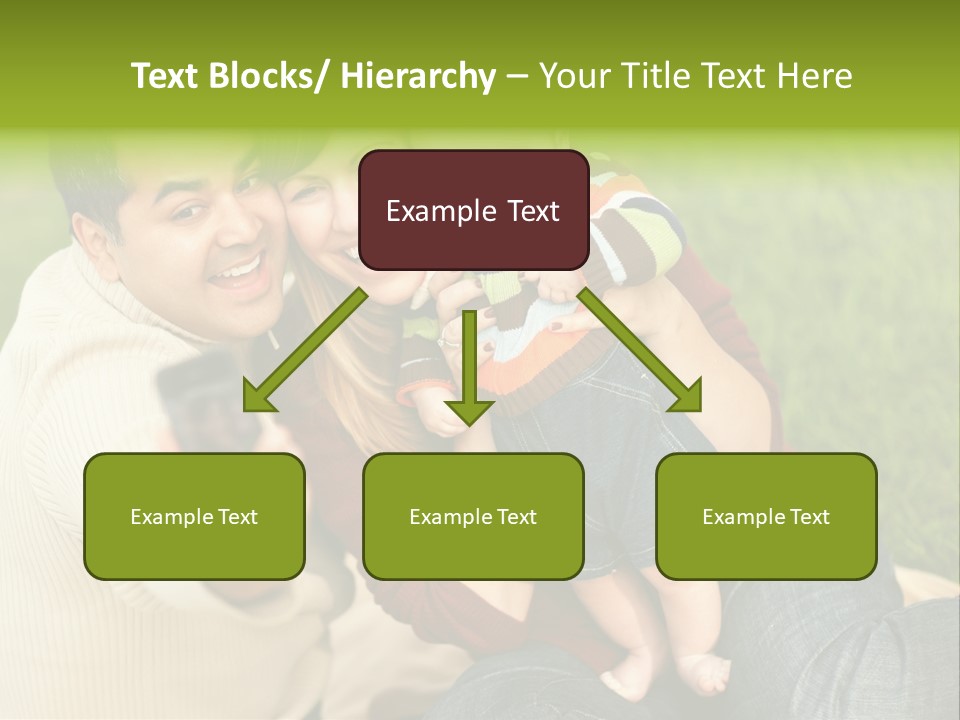 Casual Picture Happiness PowerPoint Template