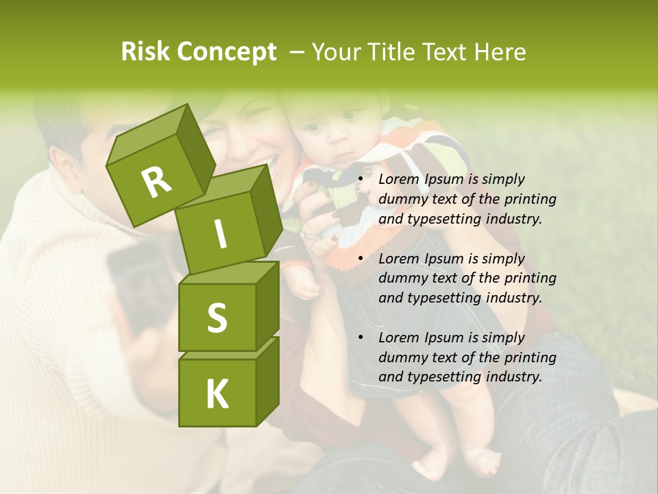 Casual Picture Happiness PowerPoint Template