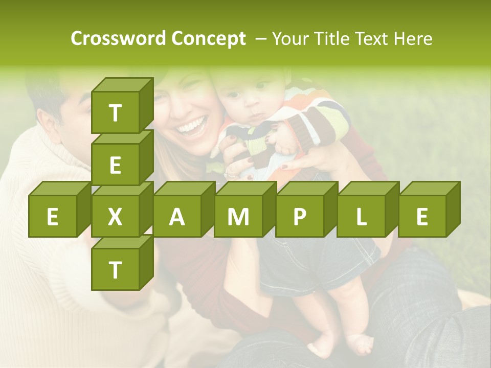 Casual Picture Happiness PowerPoint Template