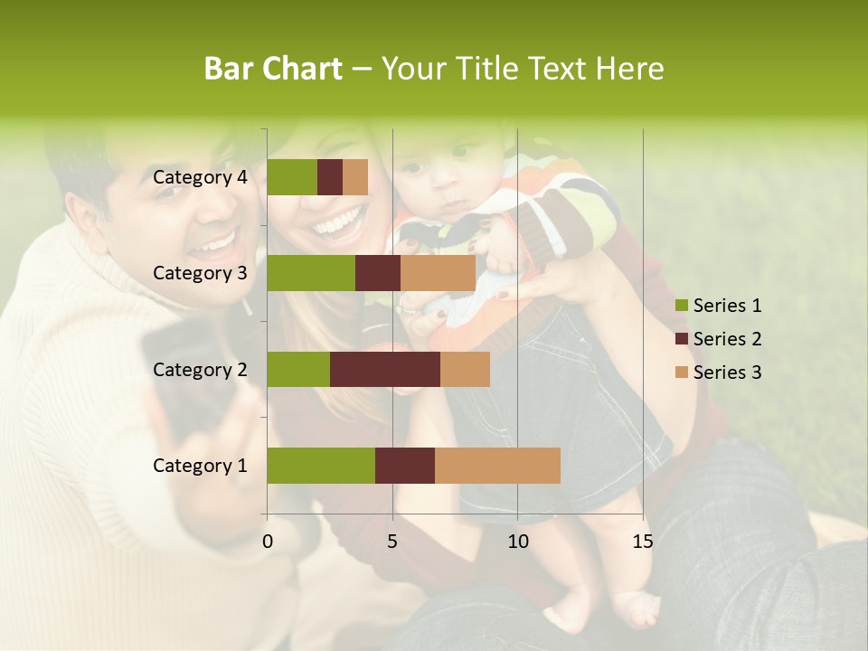 Casual Picture Happiness PowerPoint Template