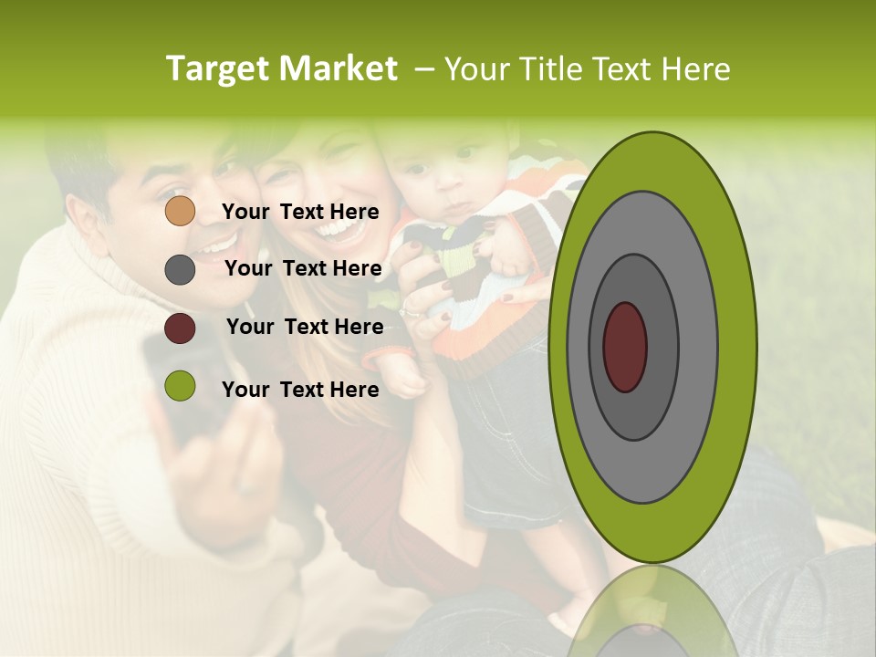 Casual Picture Happiness PowerPoint Template