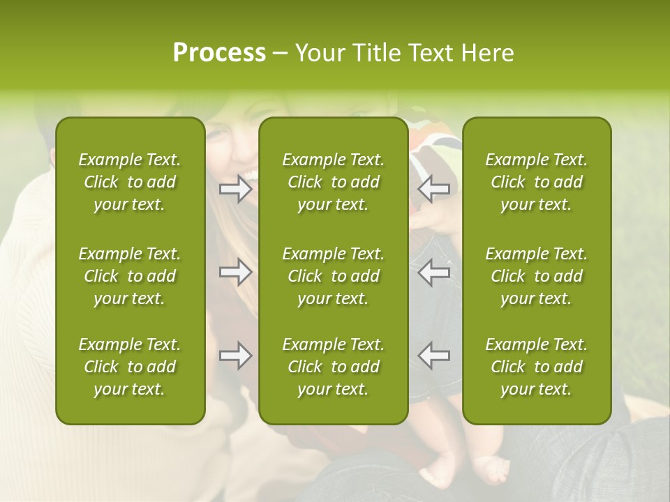 Casual Picture Happiness PowerPoint Template