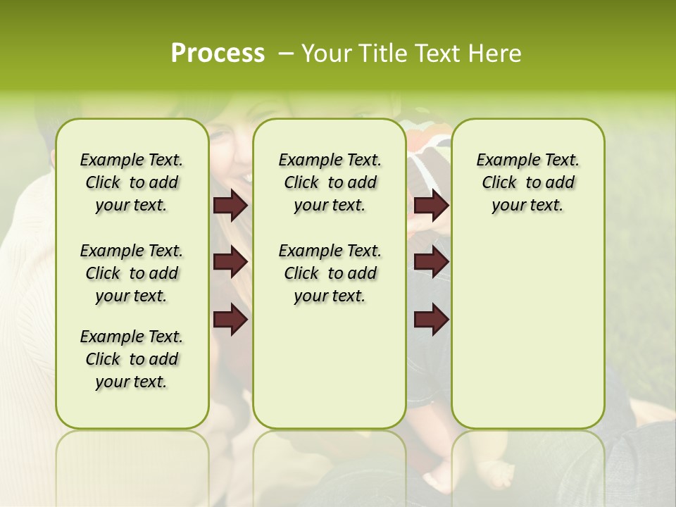 Casual Picture Happiness PowerPoint Template