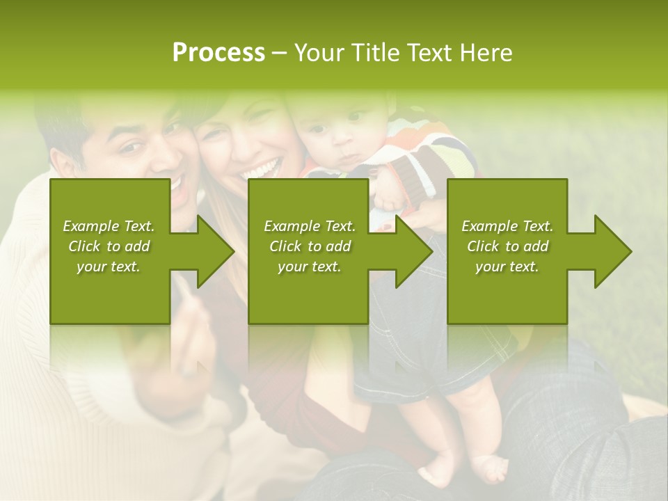 Casual Picture Happiness PowerPoint Template