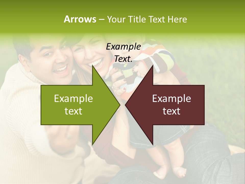 Casual Picture Happiness PowerPoint Template